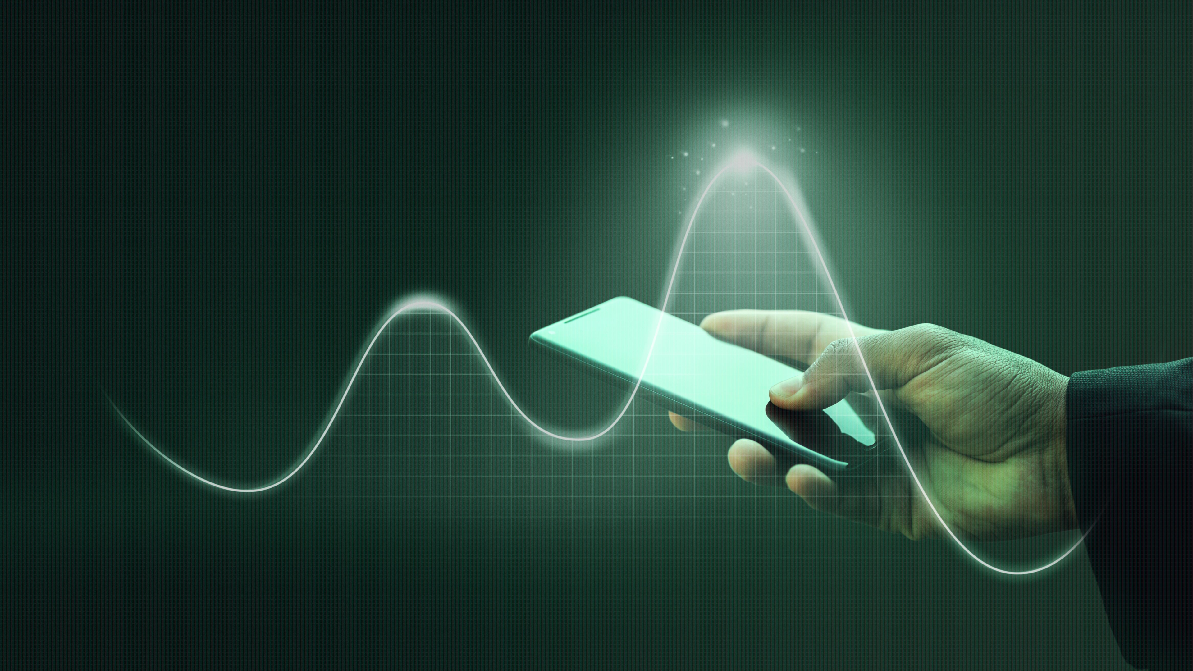 The image represents the future of finance, potentially offering personalized financial experiences.
