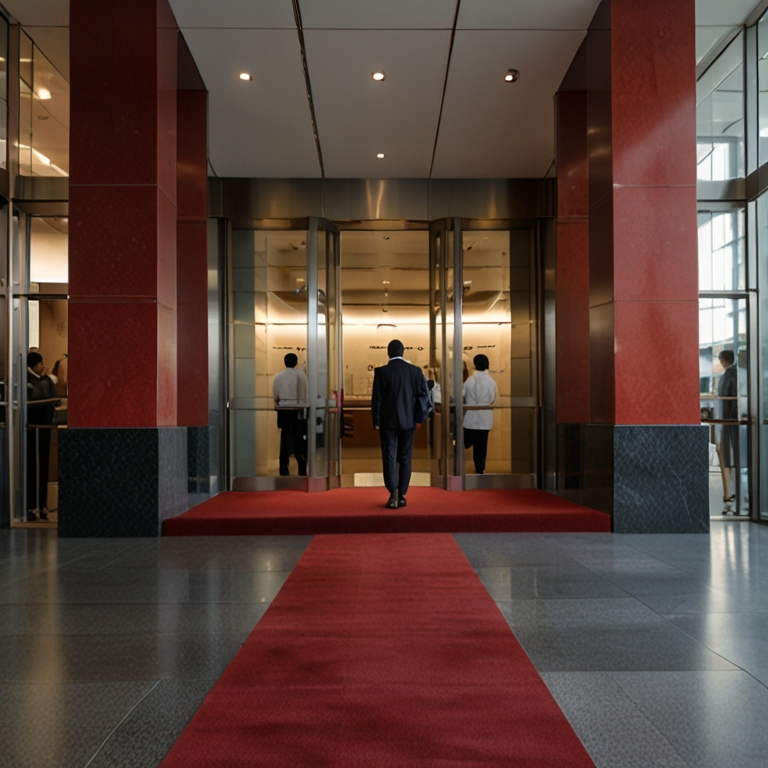 This image symbolizes welcoming international customers and the ease of opening an account for non-residents.