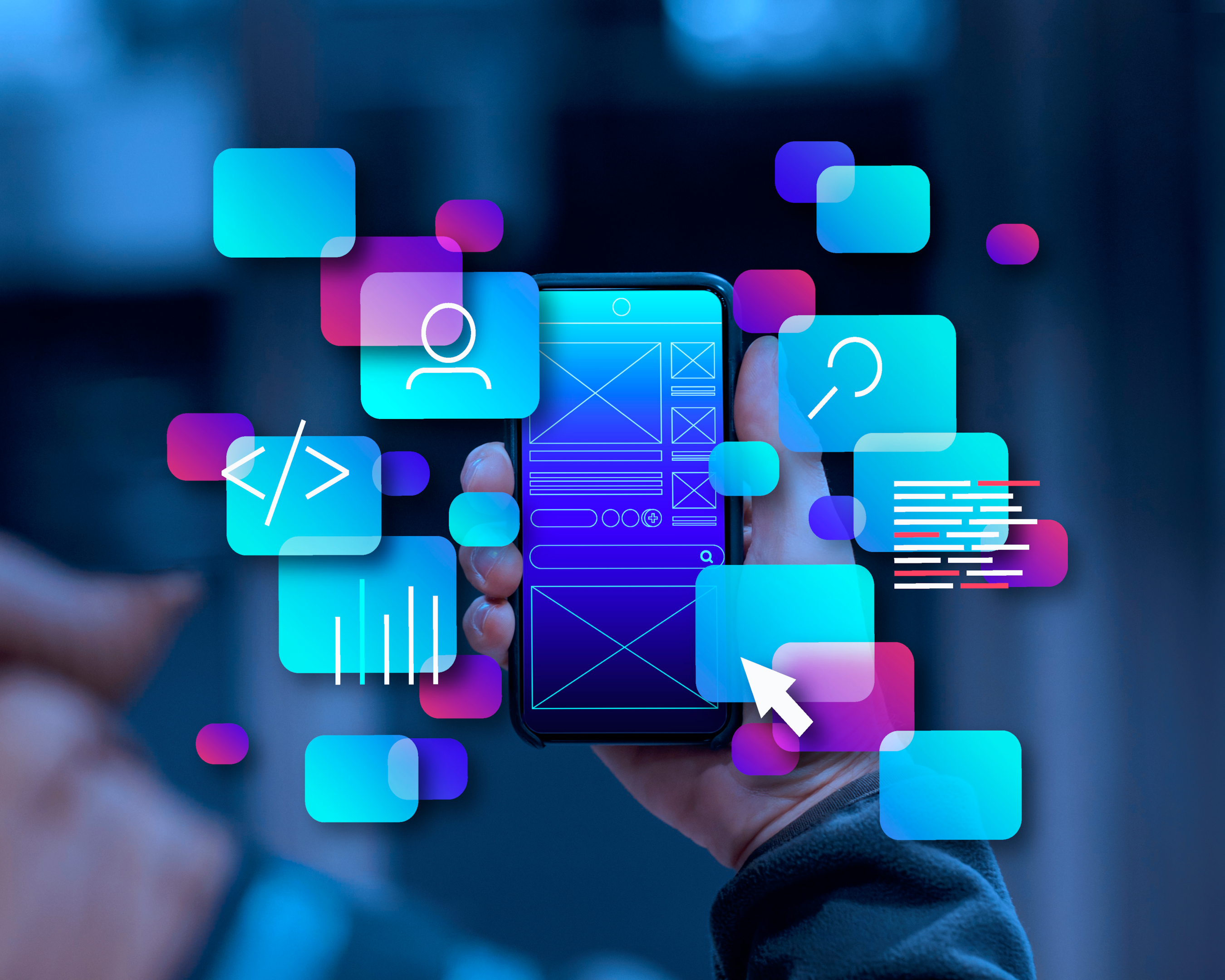 The image depicts the concept of leveraging structured data to boost search traffic