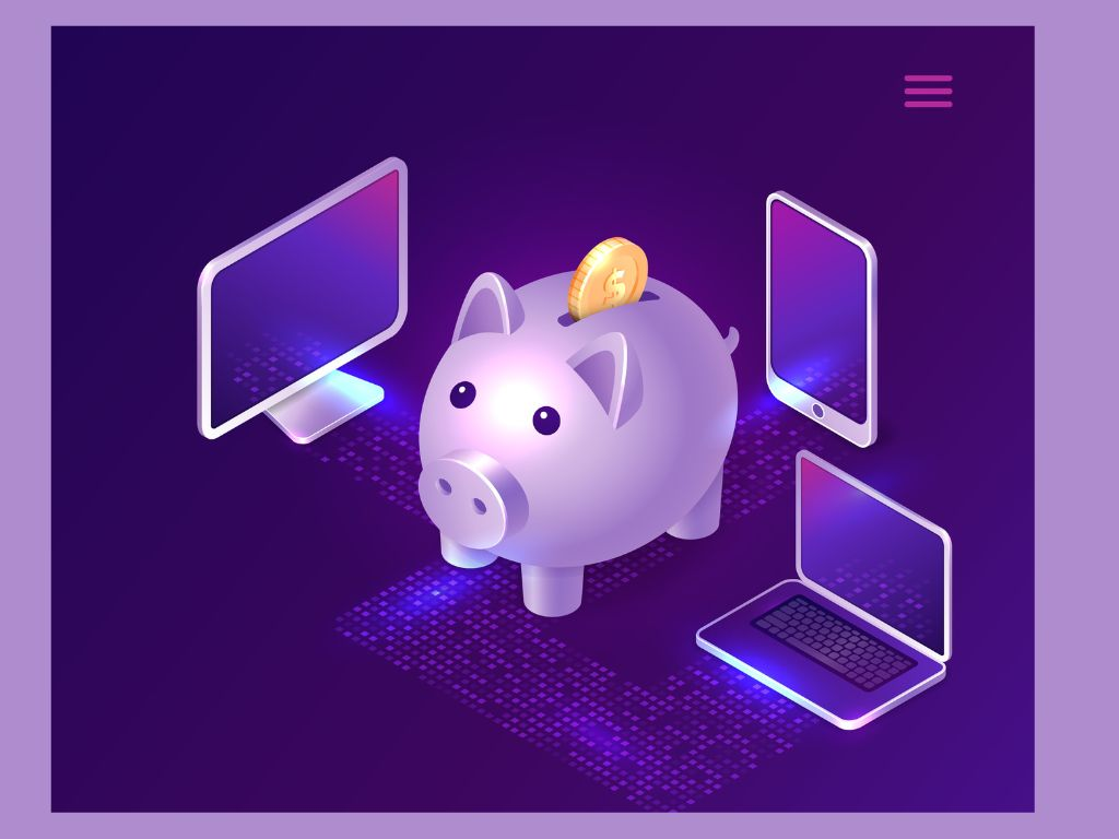 The Rise of Fintech Startups: A Comprehensive Guide for Aspiring Entrepreneurs The image depics a piggy bank symbolizing expense management