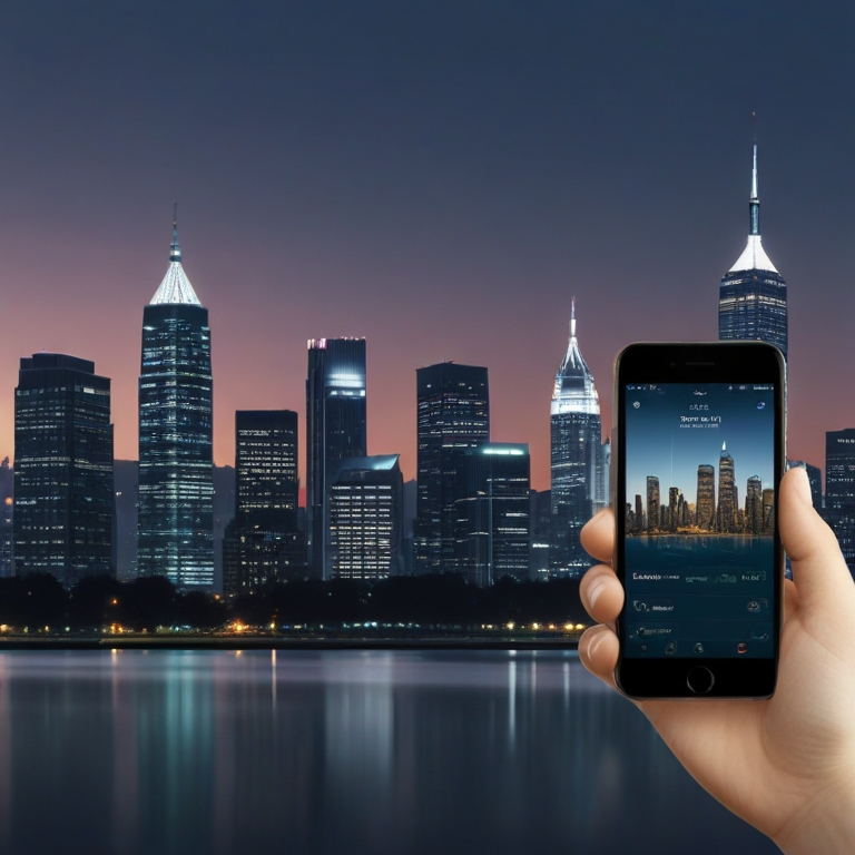 The image symbolizes the evolving landscape and blurring lines between traditional and digital finance.