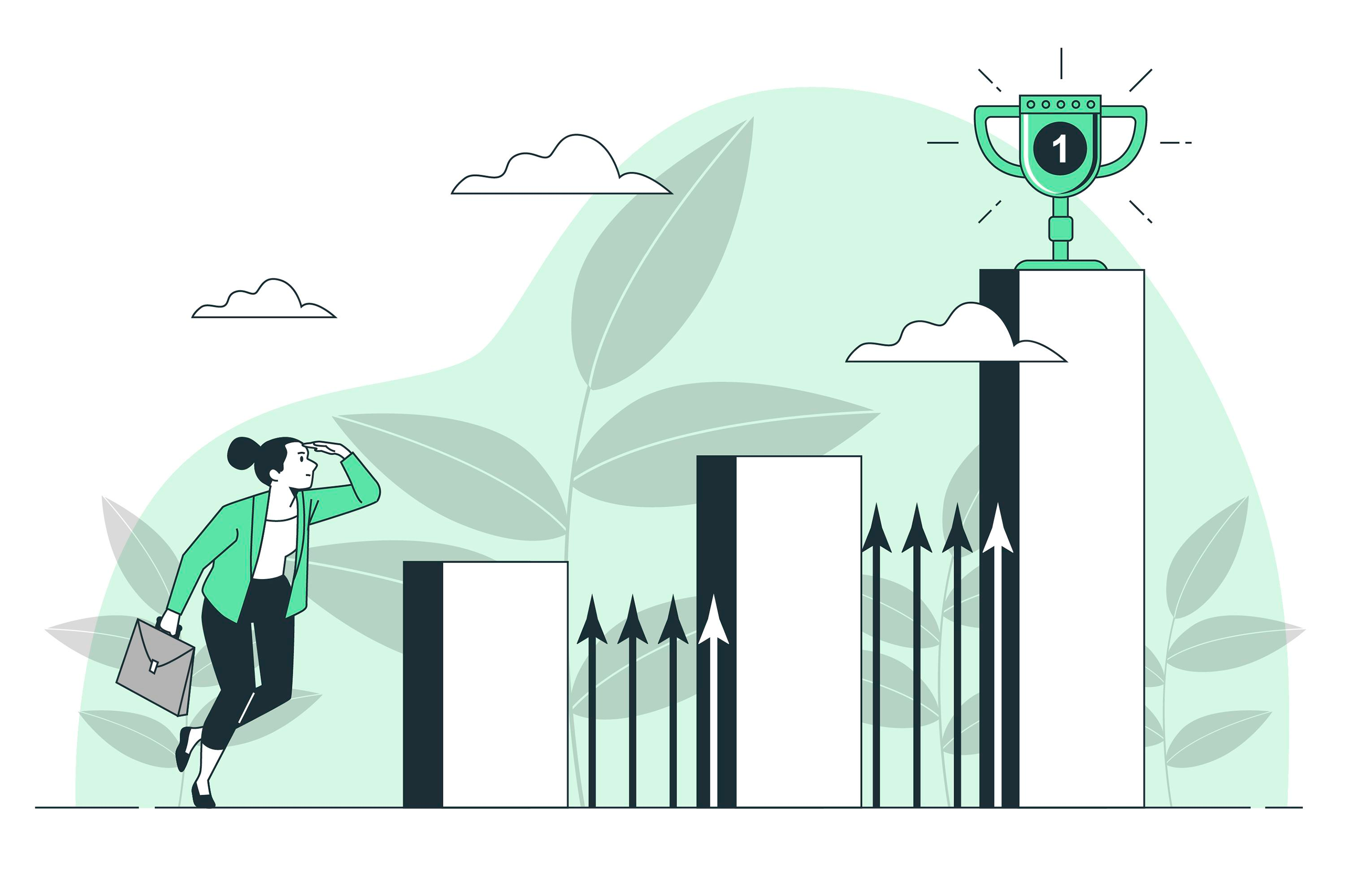 Fintech Marketing Trends 2024: Trust, Tech, and Influencers Supercharge Growth The image depicts business challenge concept