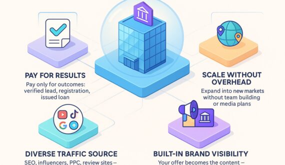Affiliate marketing for banks and MFIs — traffic sources, scalability, brand lift
